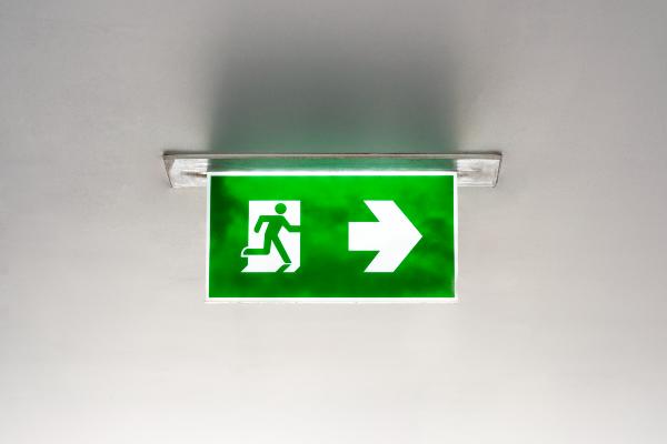 Fire Exit Sign